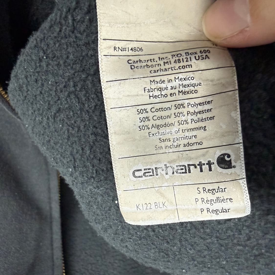 칼하트 써멀 후드집업 11 상품이미지5