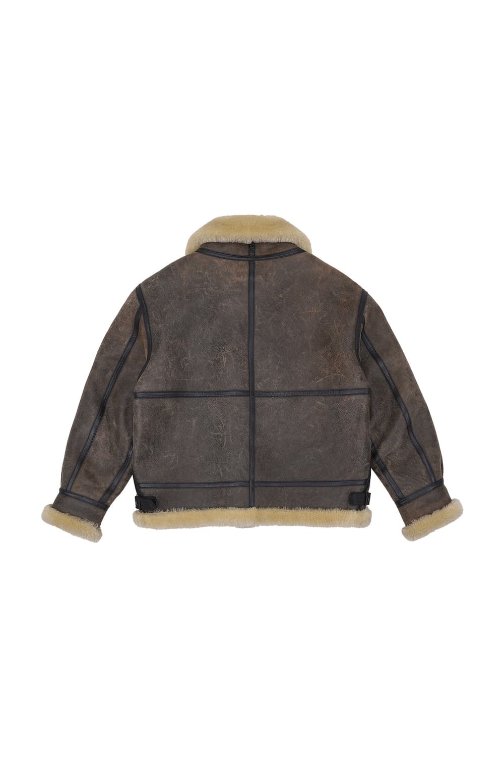 23fw stu lambskin brown mustang 상품이미지4