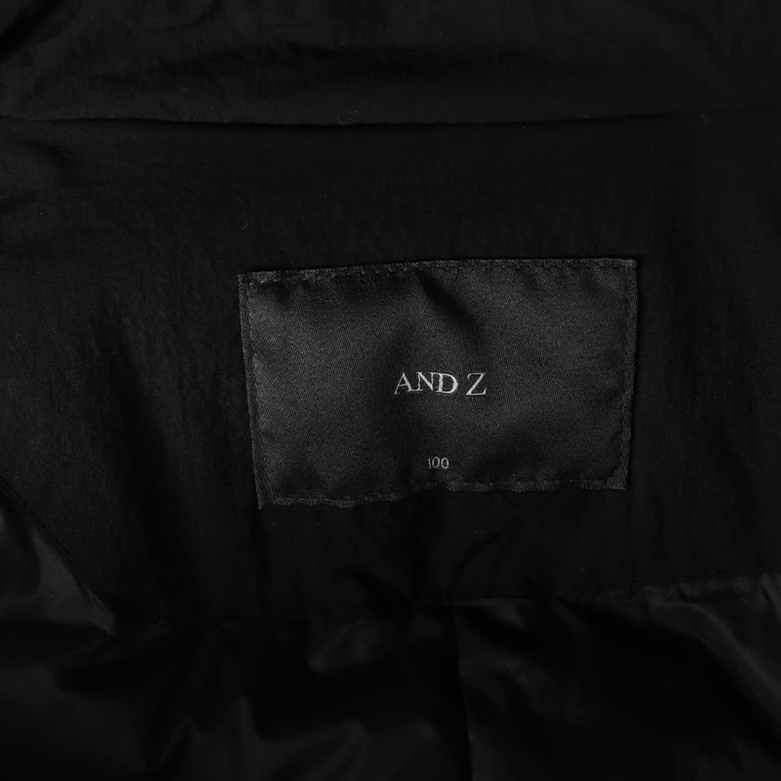 AND Z 덕다운 히든 버튼 맥코트 패딩 L 상품이미지6