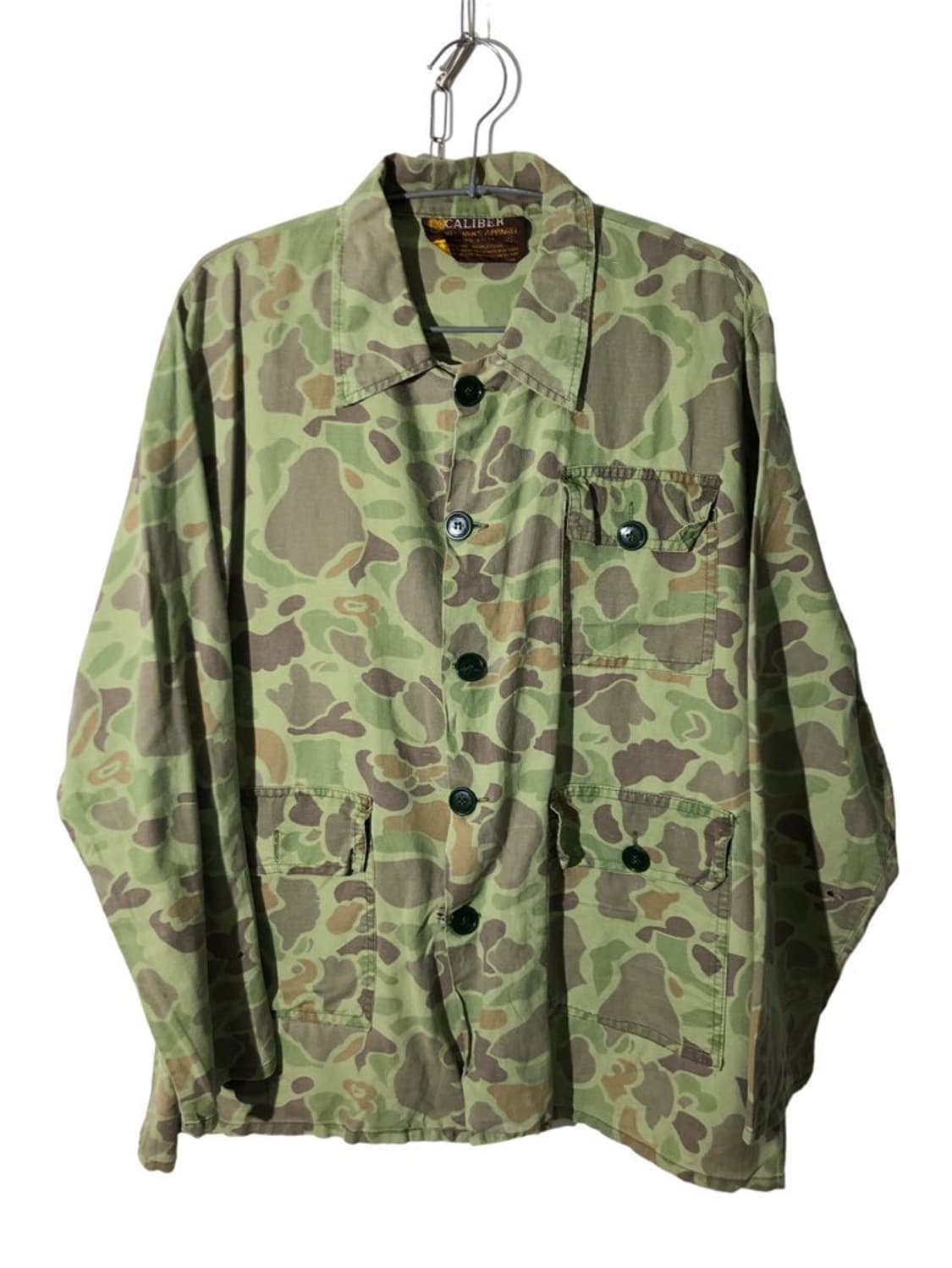 70s caliber 카모플라쥬 디스트로이드 워크 자켓 상품이미지1