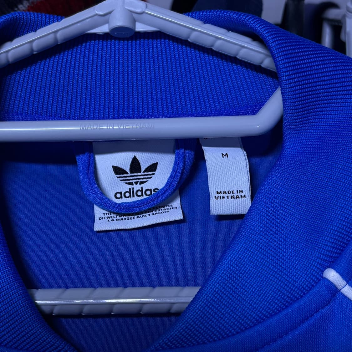 아디다스 파이어버드 블루 져지 m 상품이미지3