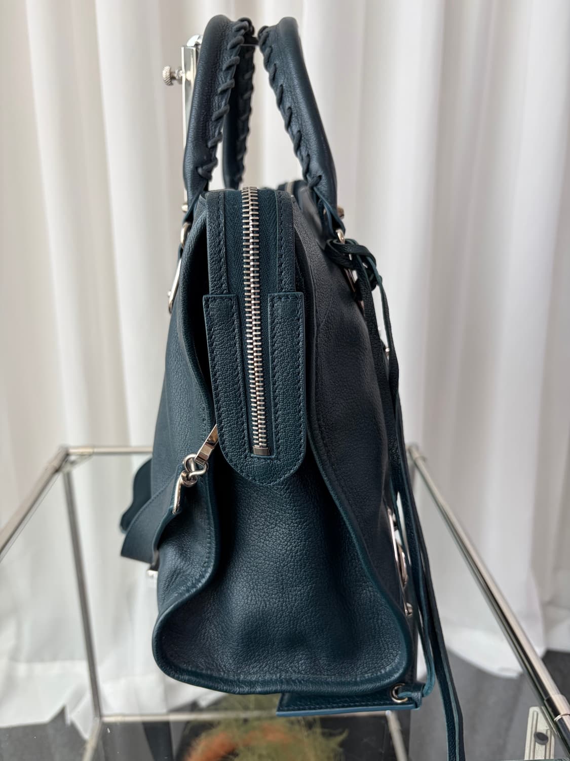 발렌시아가 클래식 메탈릭 엣지 시티 모터백 상품이미지7