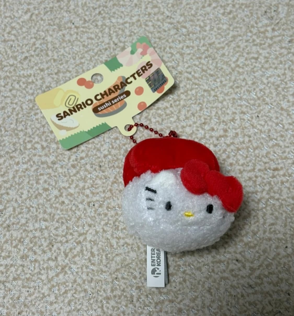 헬로키티 스시 키링 상품이미지1