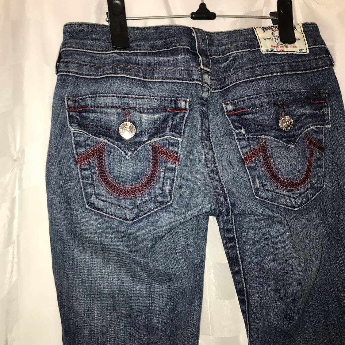 True Religion 트루릴리전 로우 워싱 스키니 데님 상품이미지3