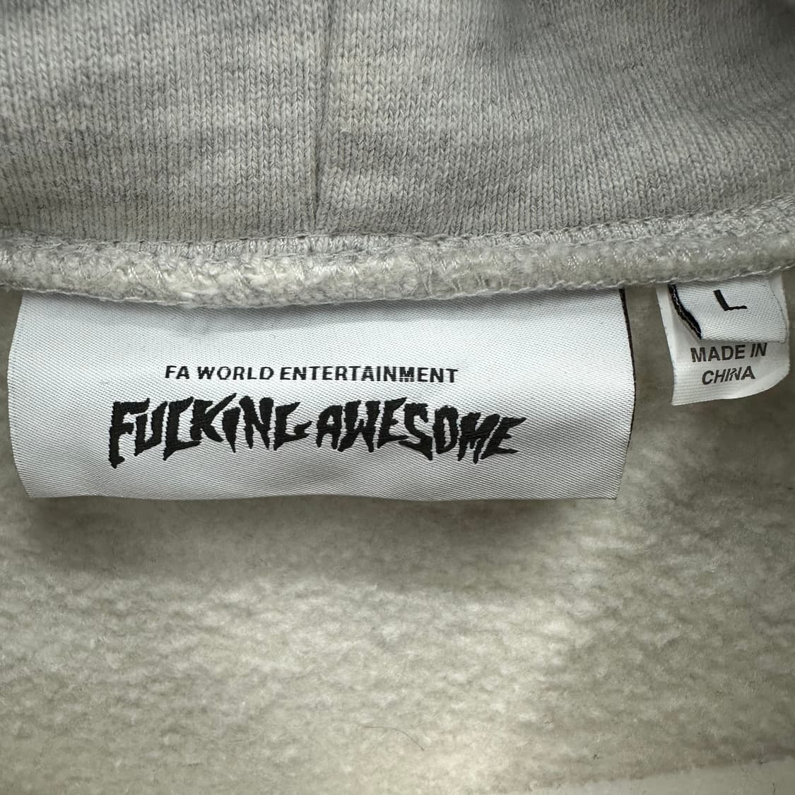 100 퍼킹어썸 남자 루즈핏 후드티 상품이미지3