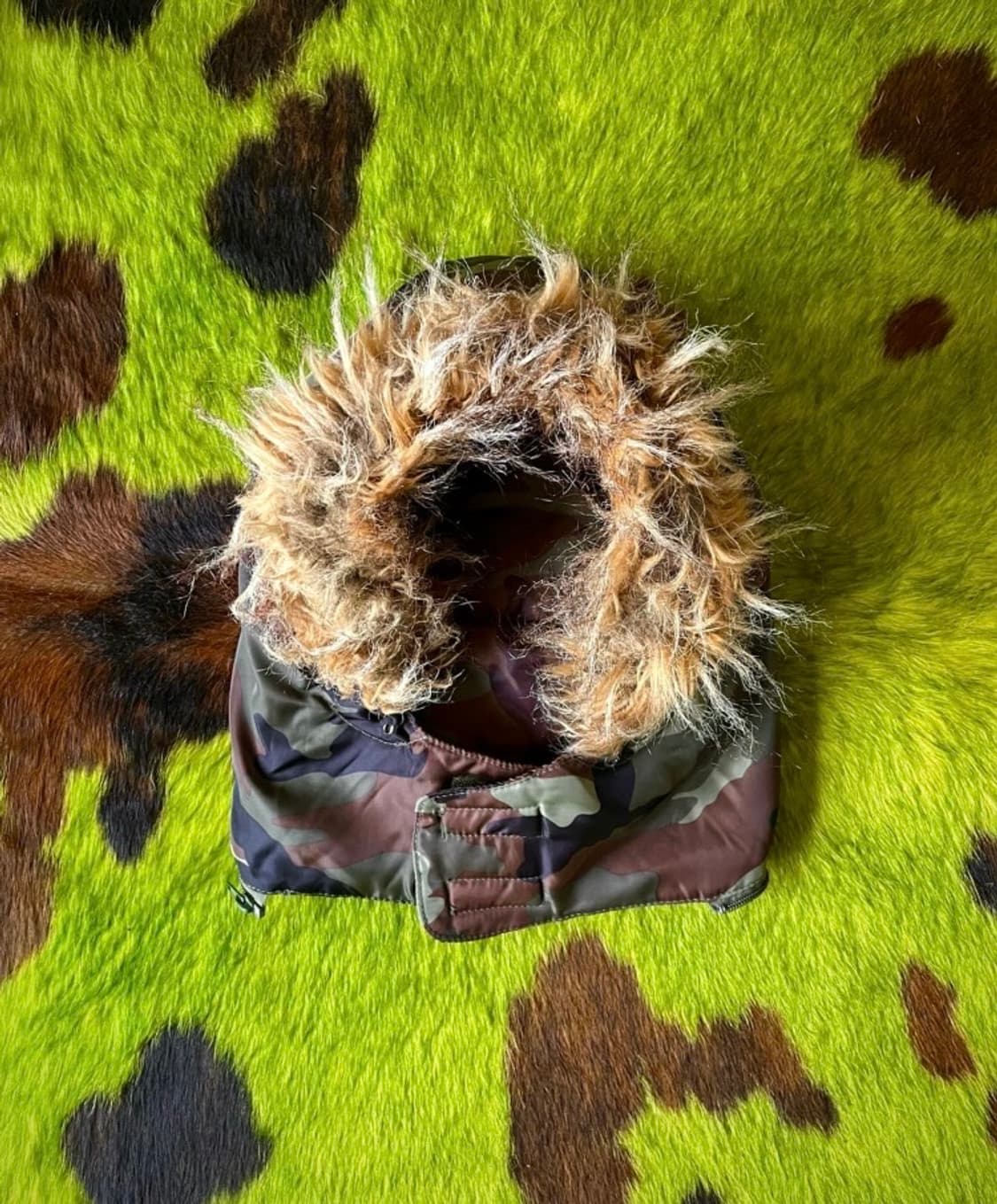 밀리터리 카모 야상 파카 상품이미지5