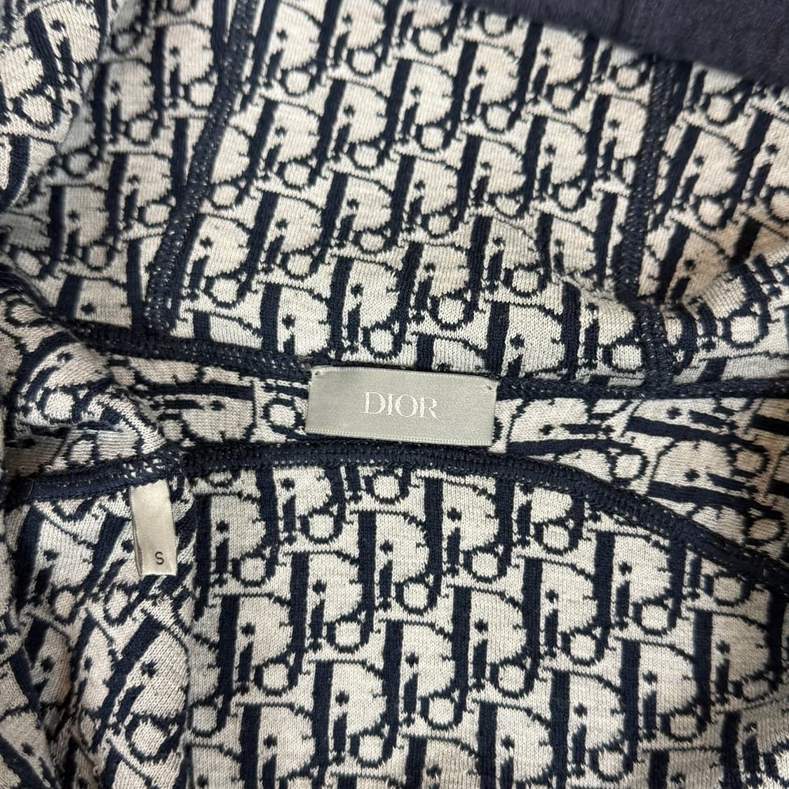 [리오브] 디올 오블리크 캐시미어 울 후드집업 상품이미지4