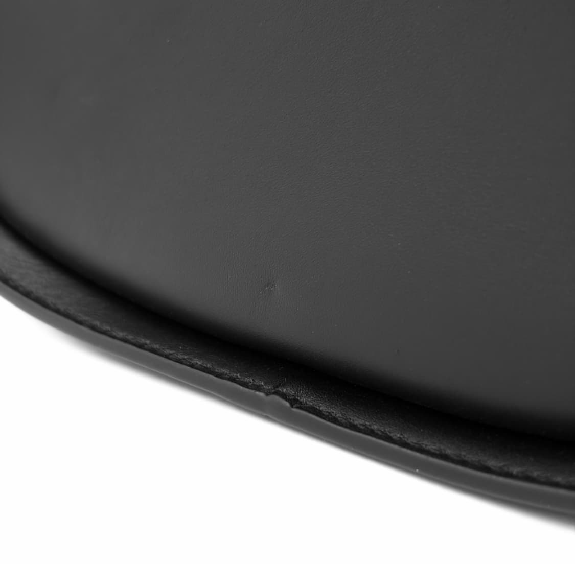 [OS] 더 로우 여성 하프문 스무스 카프스킨 레더 숄더백 핸드백 블랙 상품이미지7