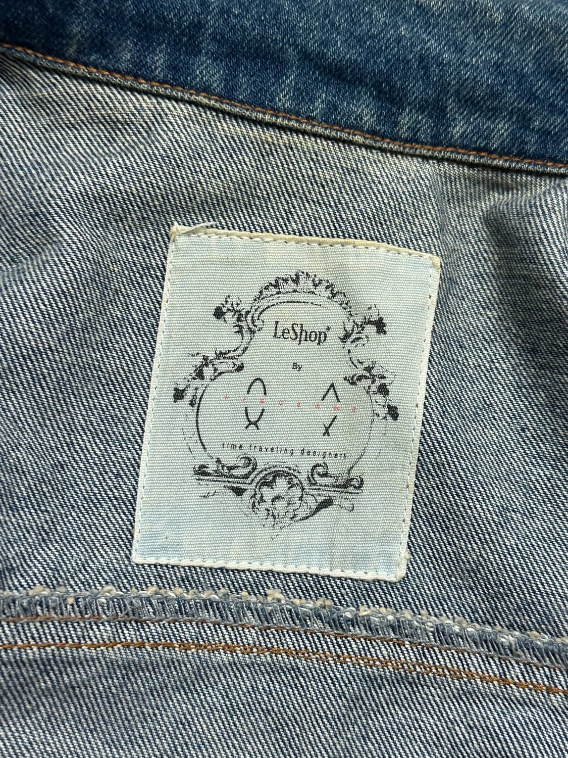 LeShop 르샵 빈티지 패치 데님자켓 / 유니크 청자켓 상품이미지4