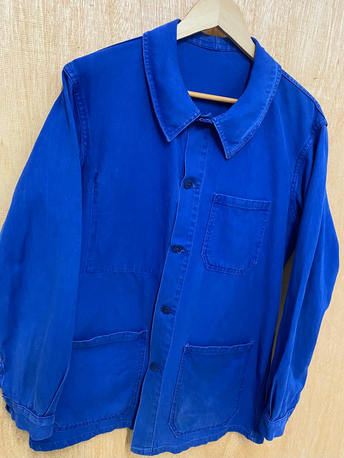 50~60's VTG french work jacket 상품이미지7