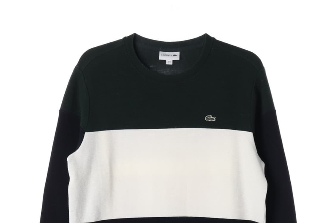 라코스테 3단 컬러블록 스웨트셔츠 4 상품이미지3
