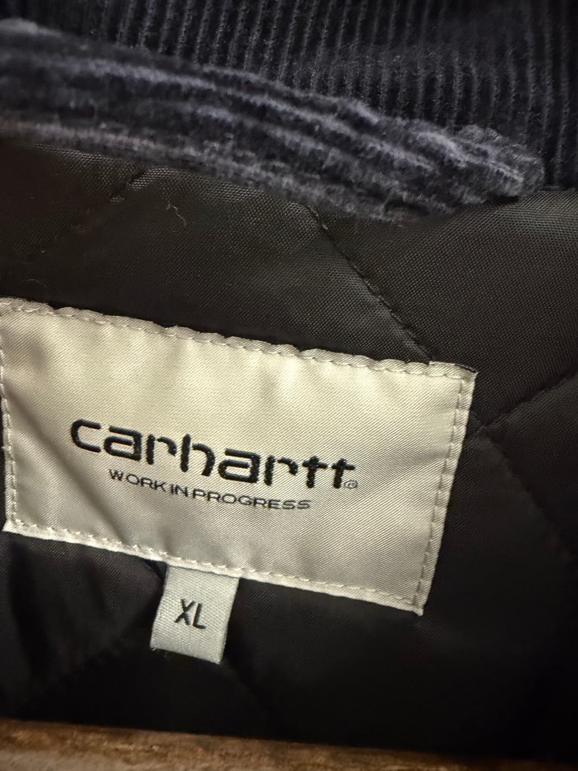 N101. 칼하트윕 레터맨 코듀로이 바시티 자켓 상품이미지3