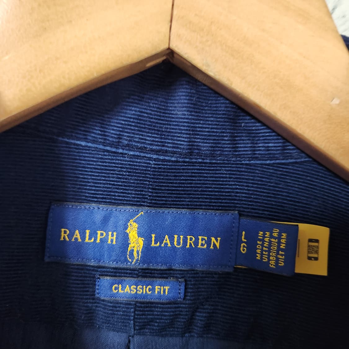 H894 [L] 폴로 코듀로이 남방 셔츠 Qr 인증 상품이미지3