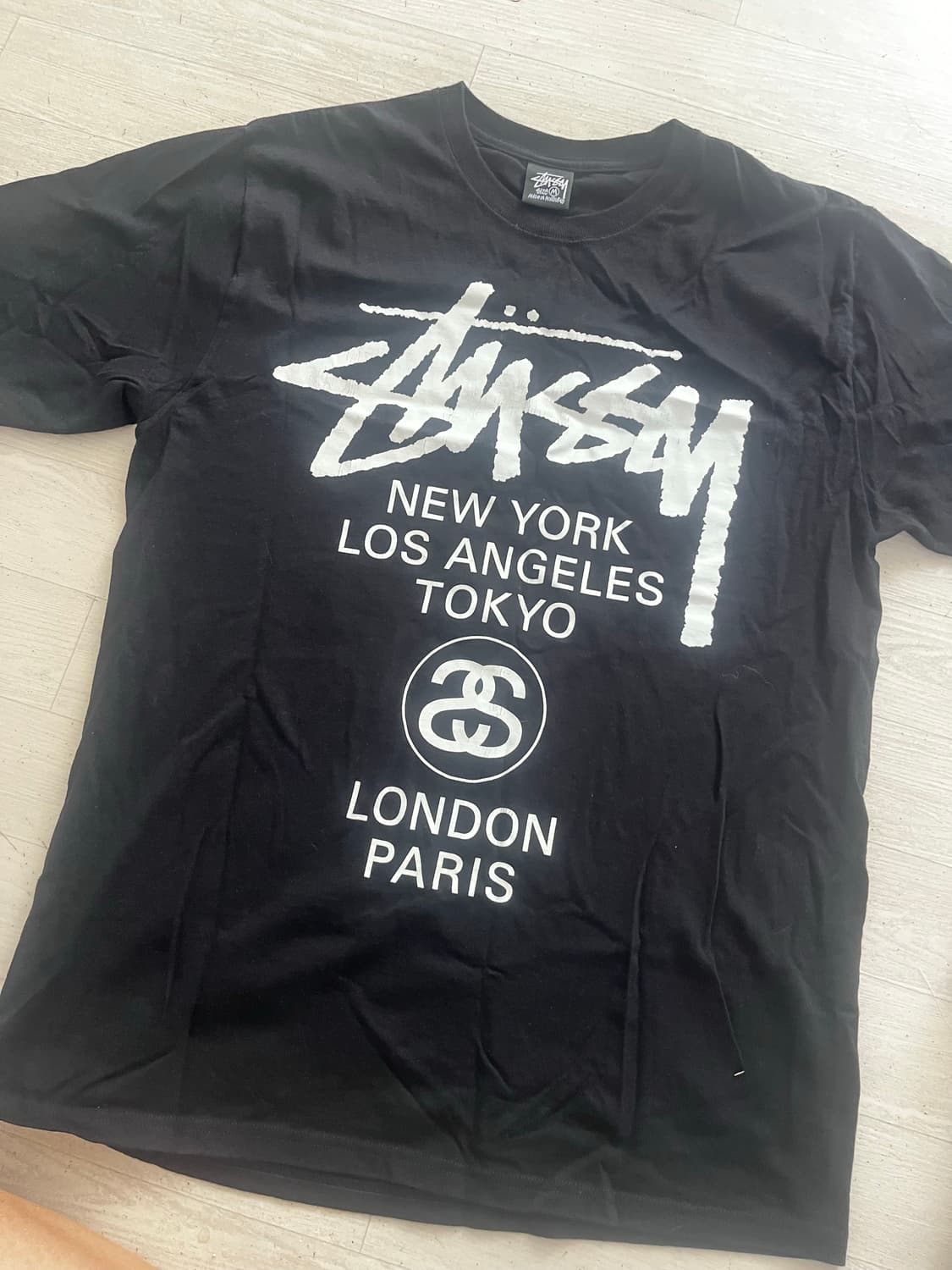 정품 스투시 월드투어 M 상품이미지1