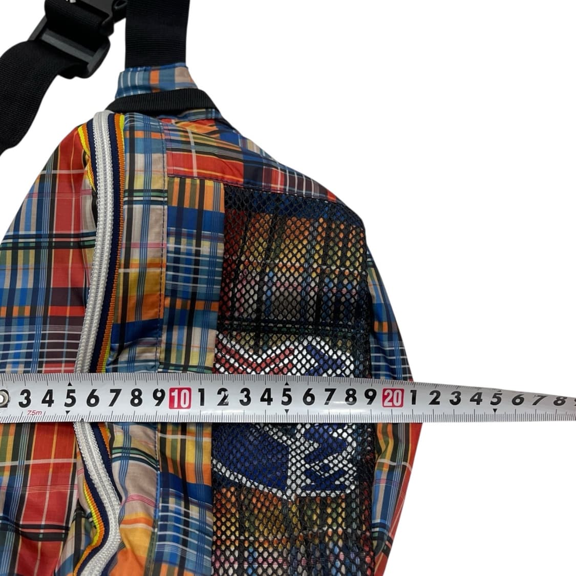 KWAY 까웨 르브레 체크 웨이스트백 힙색 가방 상품이미지7