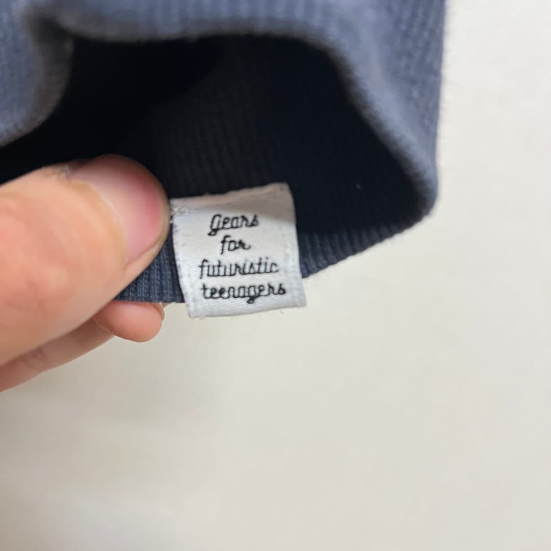 (M) 휴먼메이드 네이비 하트 맨투맨 상품이미지4