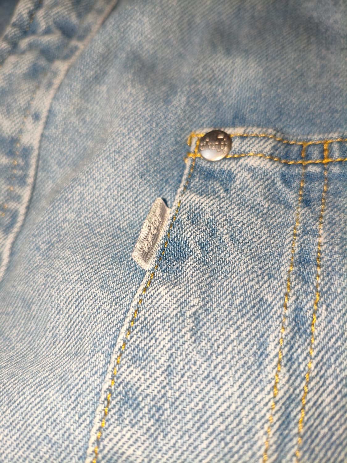 리바이스 실버탭 데님 셔츠 M(105~110) 새상품 상품이미지2