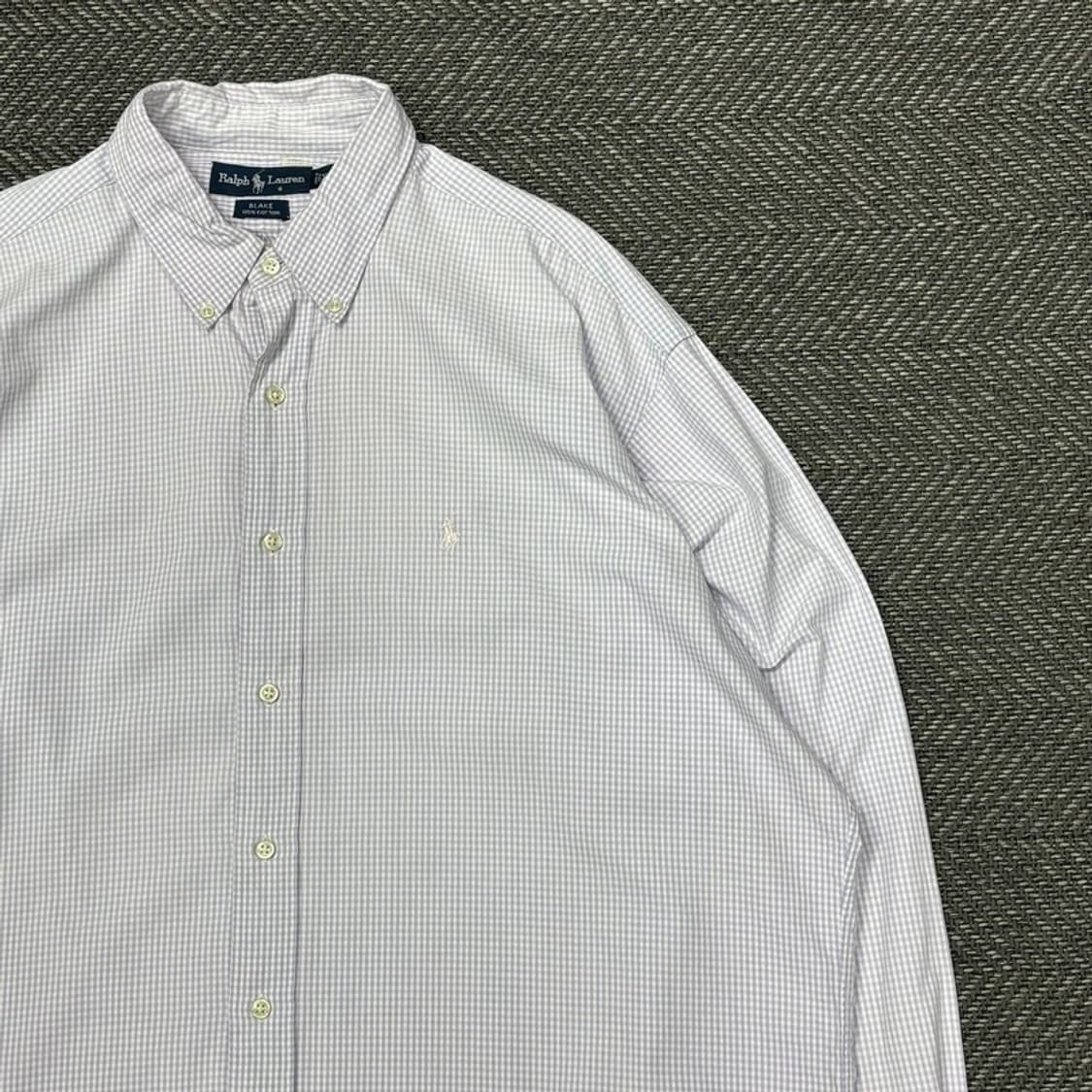 폴로 랄프로렌 체크 코튼 셔츠 v0380 상품이미지4