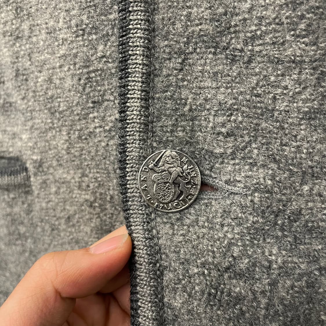 가이거 울 트위드 케이블 가디건 자켓 N345 상품이미지5