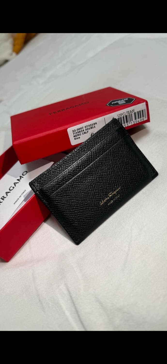 페라가모 검정 카드지갑 상품이미지2