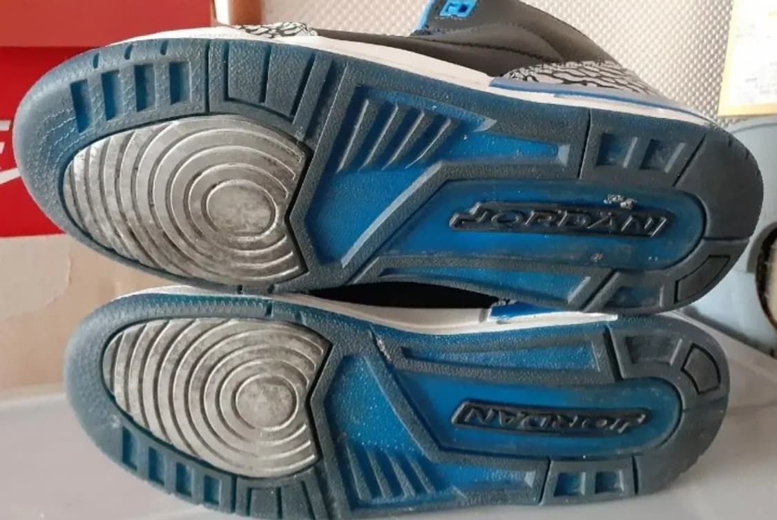 나이키 에어조던3 레트로 스포츠블루  상품이미지4