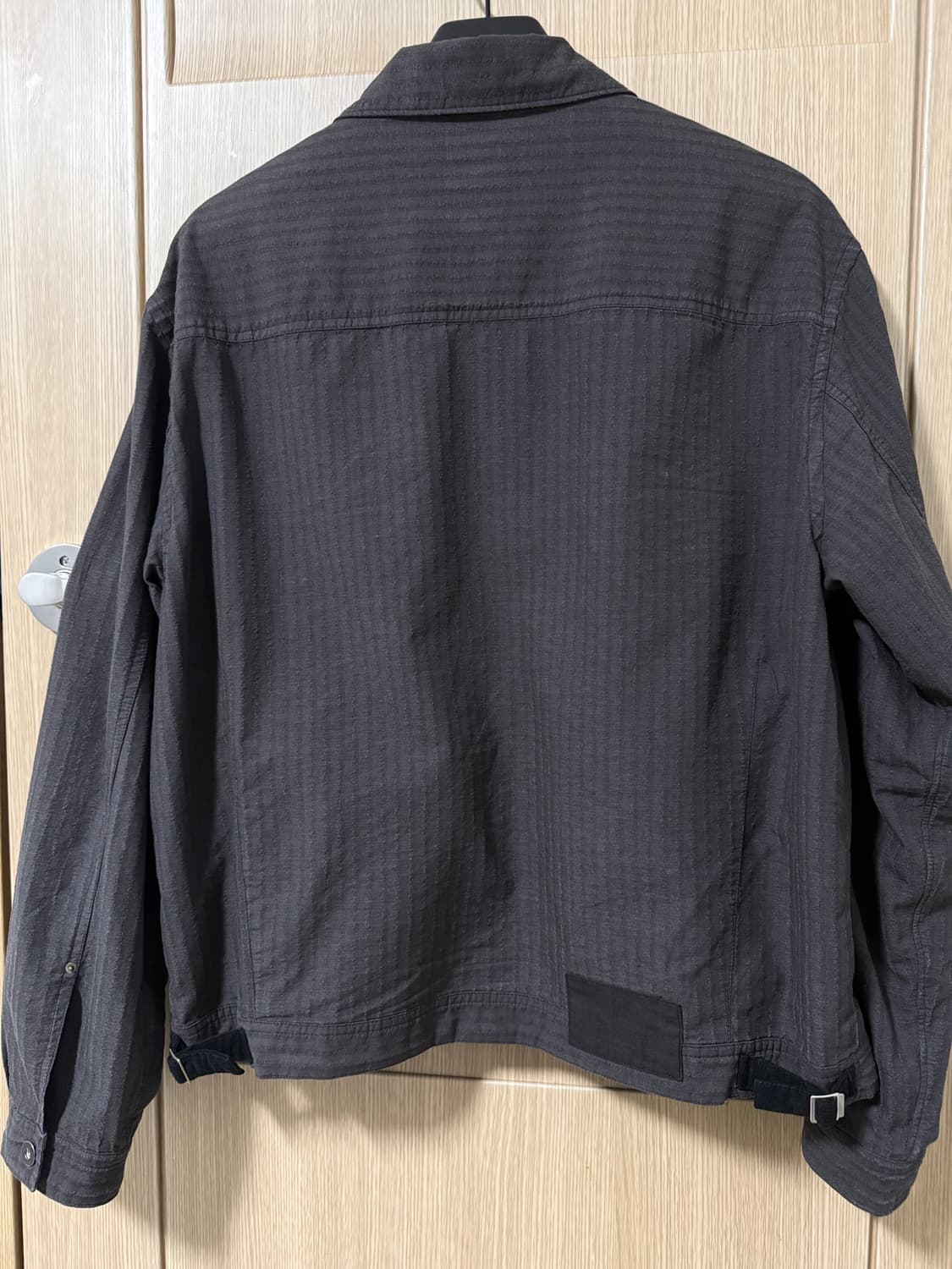 폴리테루 라이트트러커 스트라이프 차콜 3사이즈 판매 상품이미지3