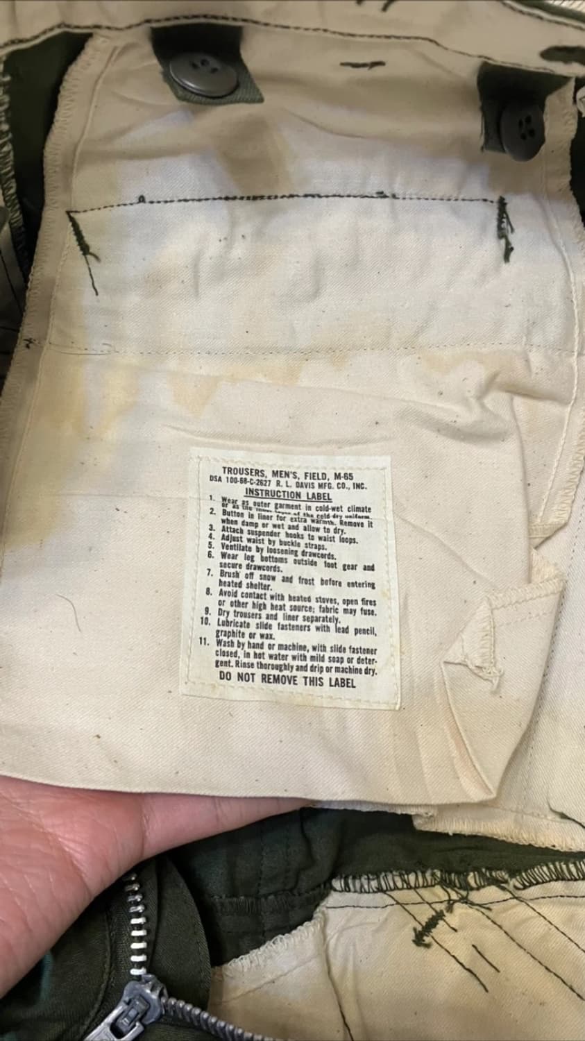 m65 팬츠 데드스탁(regular-medium) 상품이미지3