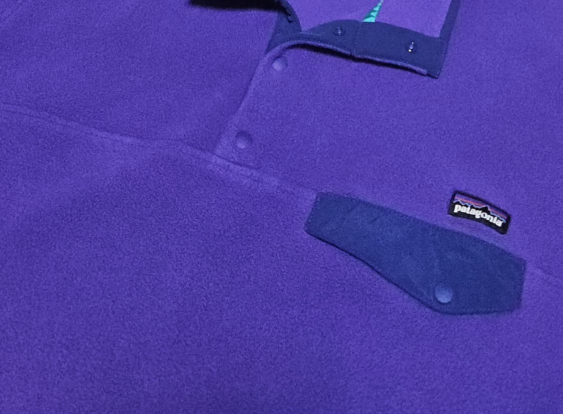 [M] 파타고니아 신칠라 스냅티 퍼플 상품이미지6