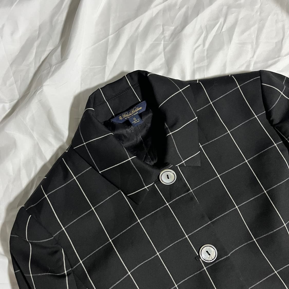 Brooks Brothers . 체크 블레이저 상품이미지3