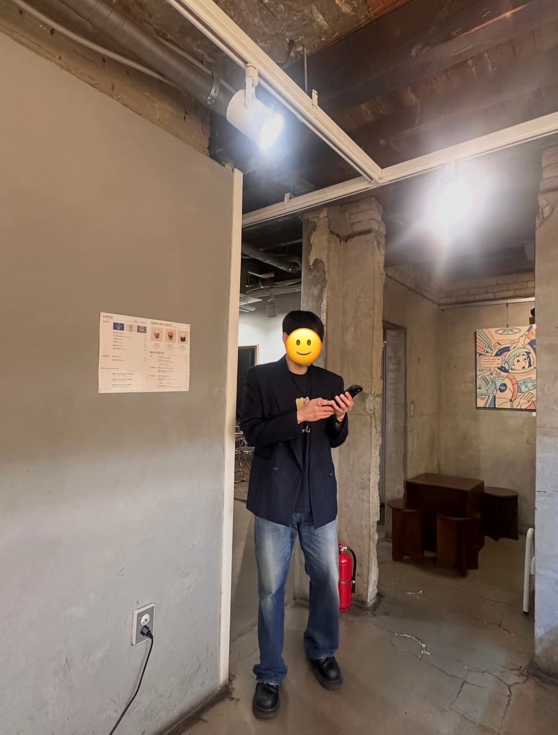 생로랑 / 핀스트라이프 자켓 / 50 상품이미지3