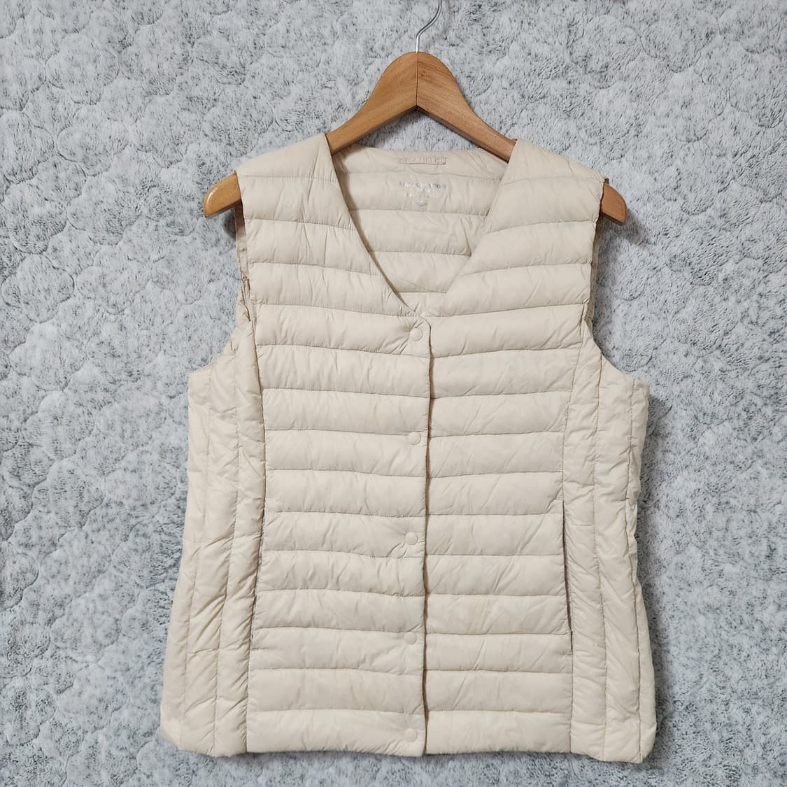 H756 [100] 탑텐 거위털 경량 여성 패딩 조끼
 상품이미지1