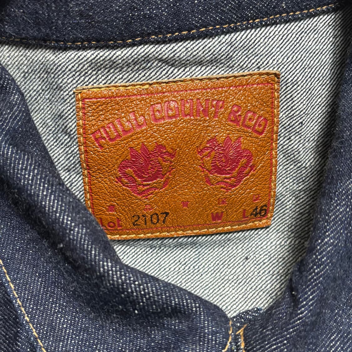 L 풀카운트 2107 데님 자켓 상품이미지4