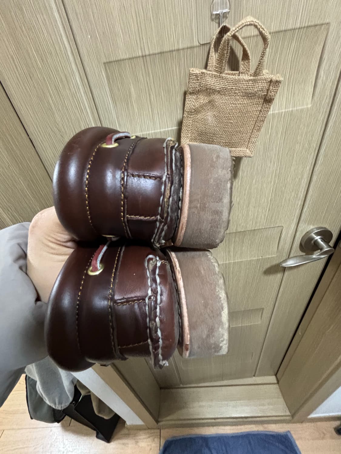 팀버랜드 3아이 보트슈즈 브라운 상품이미지5