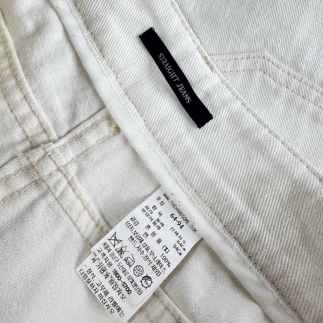 SJSJ 23 화이트 데님 진 상품이미지4