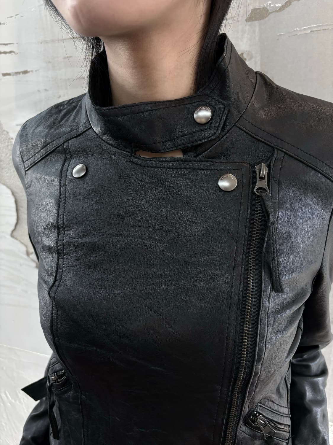 sheepskin oblique jacket  상품이미지2