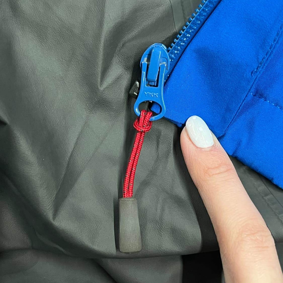 [정품/M] 노스페이스 블루 네이비 바람막이 자켓 b10 상품이미지8