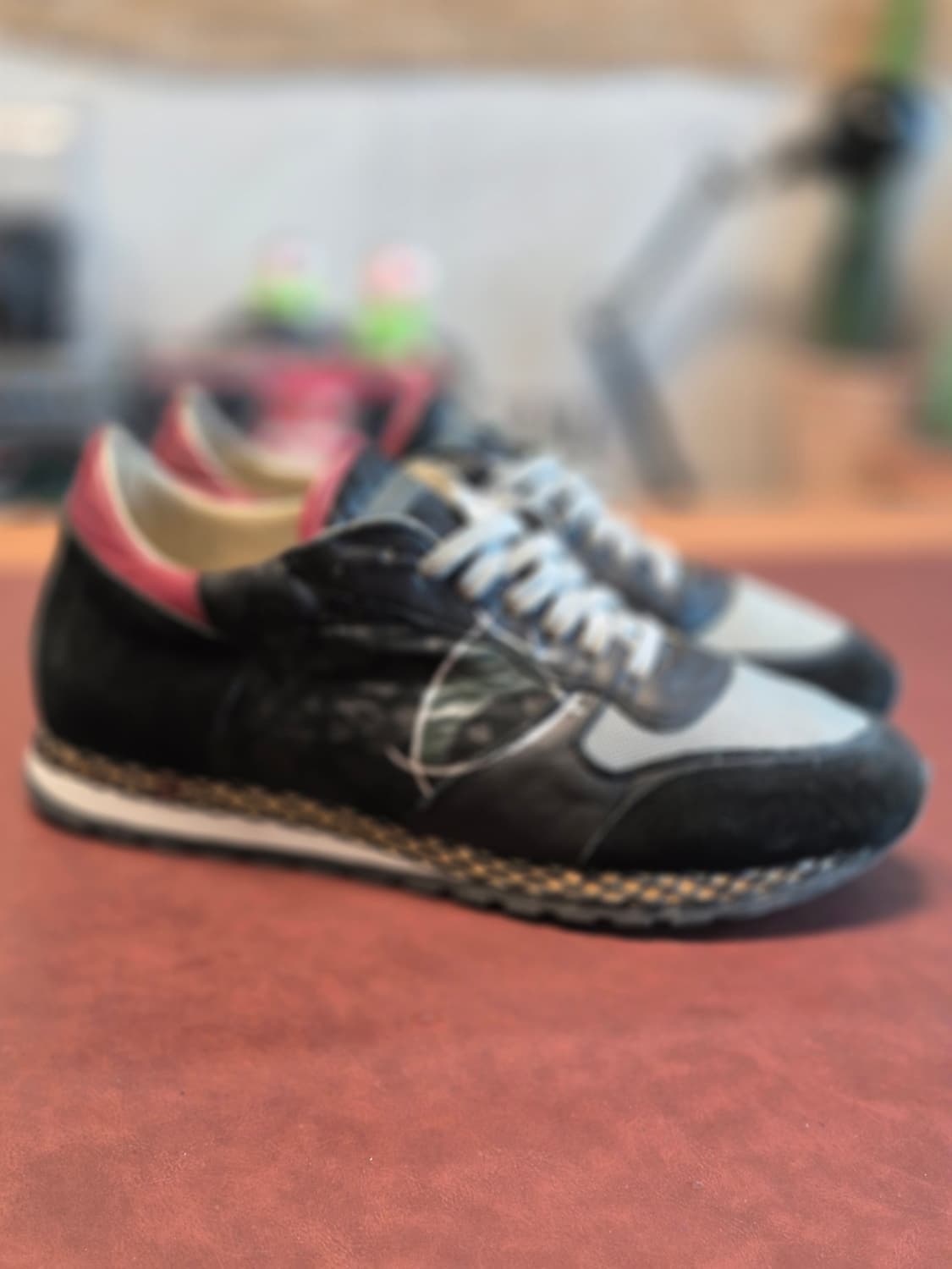 실착용2회255-260(40) 정품 필립모델 스니커즈 상품이미지2