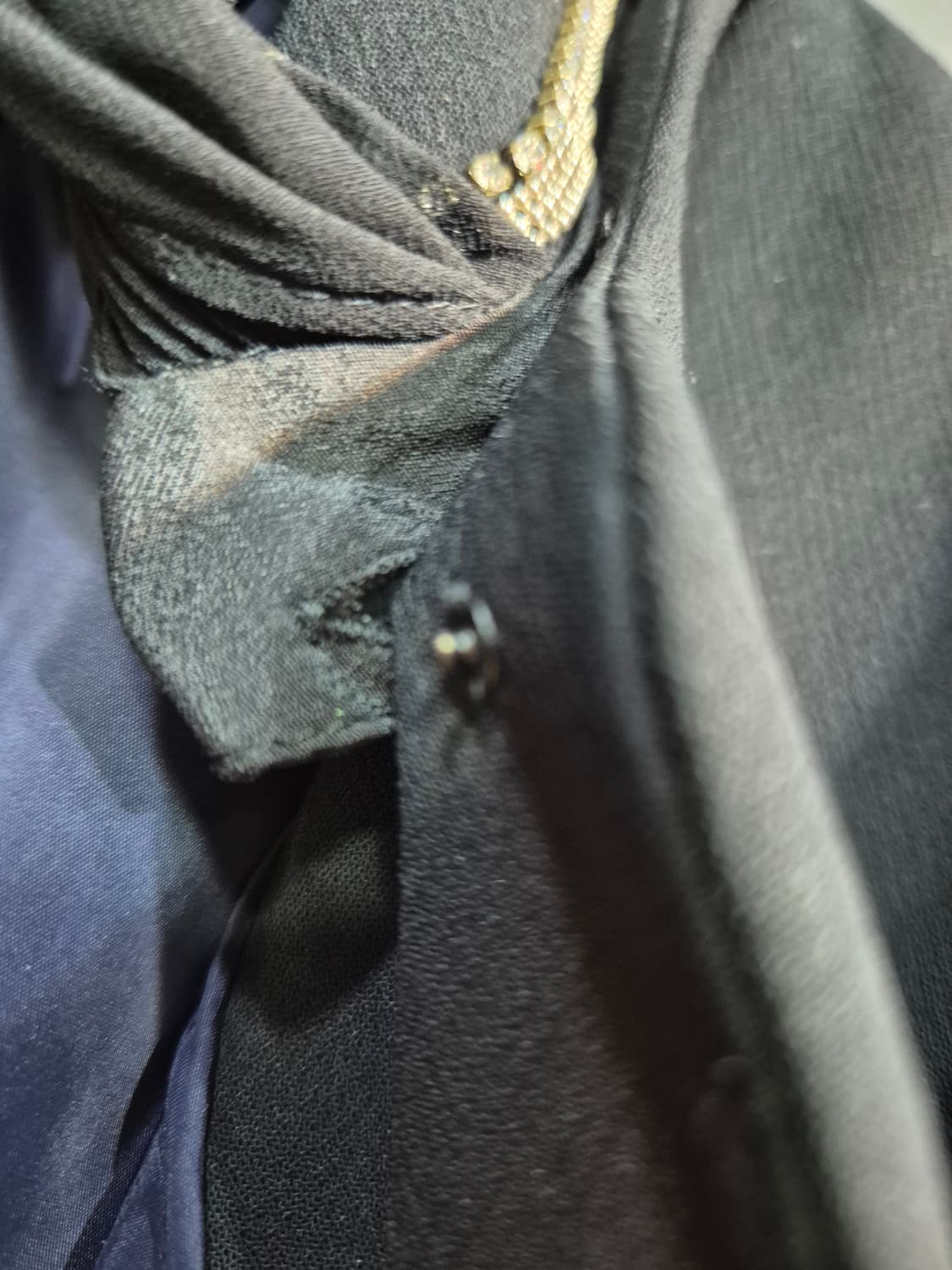 쉬즈미스 블랙 레이스 배색 자켓 S 상품이미지9