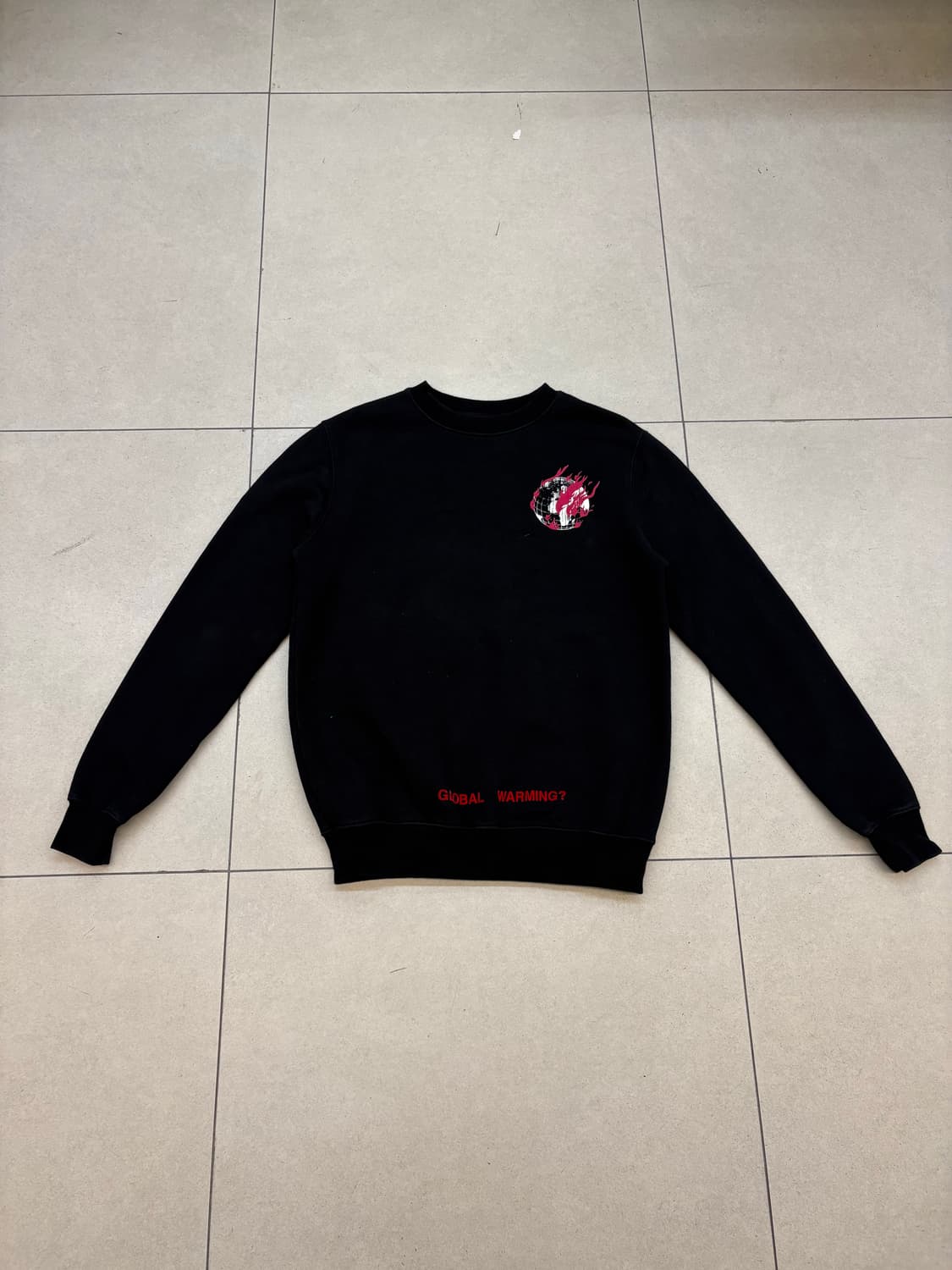 오프화이트 Global warming 맨투맨 상품이미지7