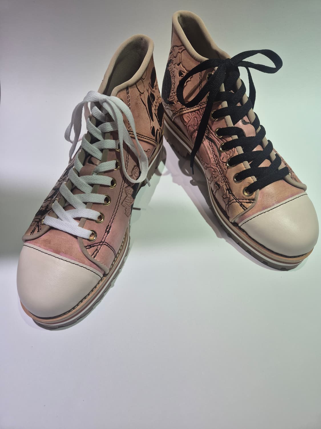 가죽카빙 수제화 상품이미지5