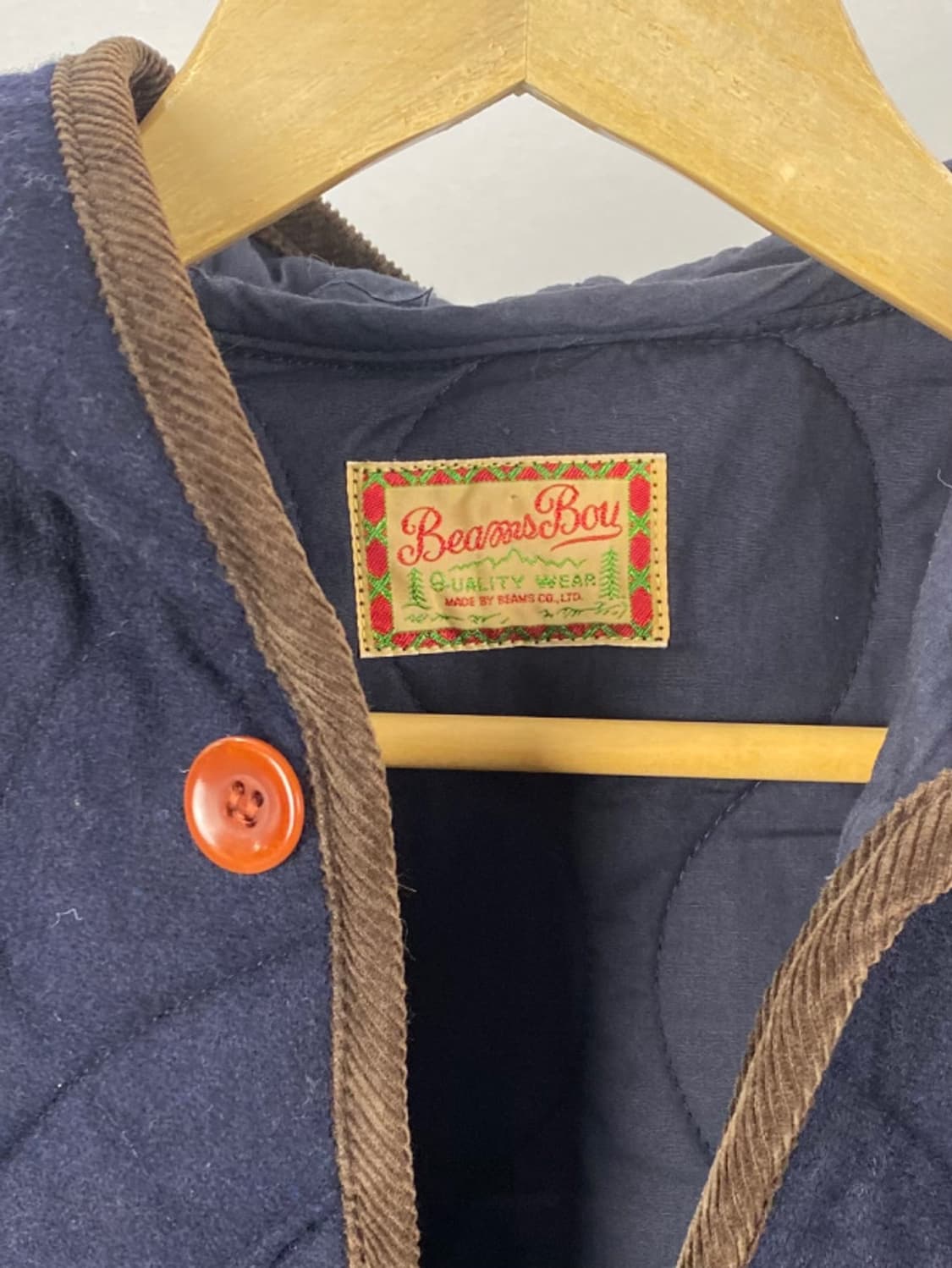 빔즈 보이 퀼팅 후드 베스트 상품이미지6