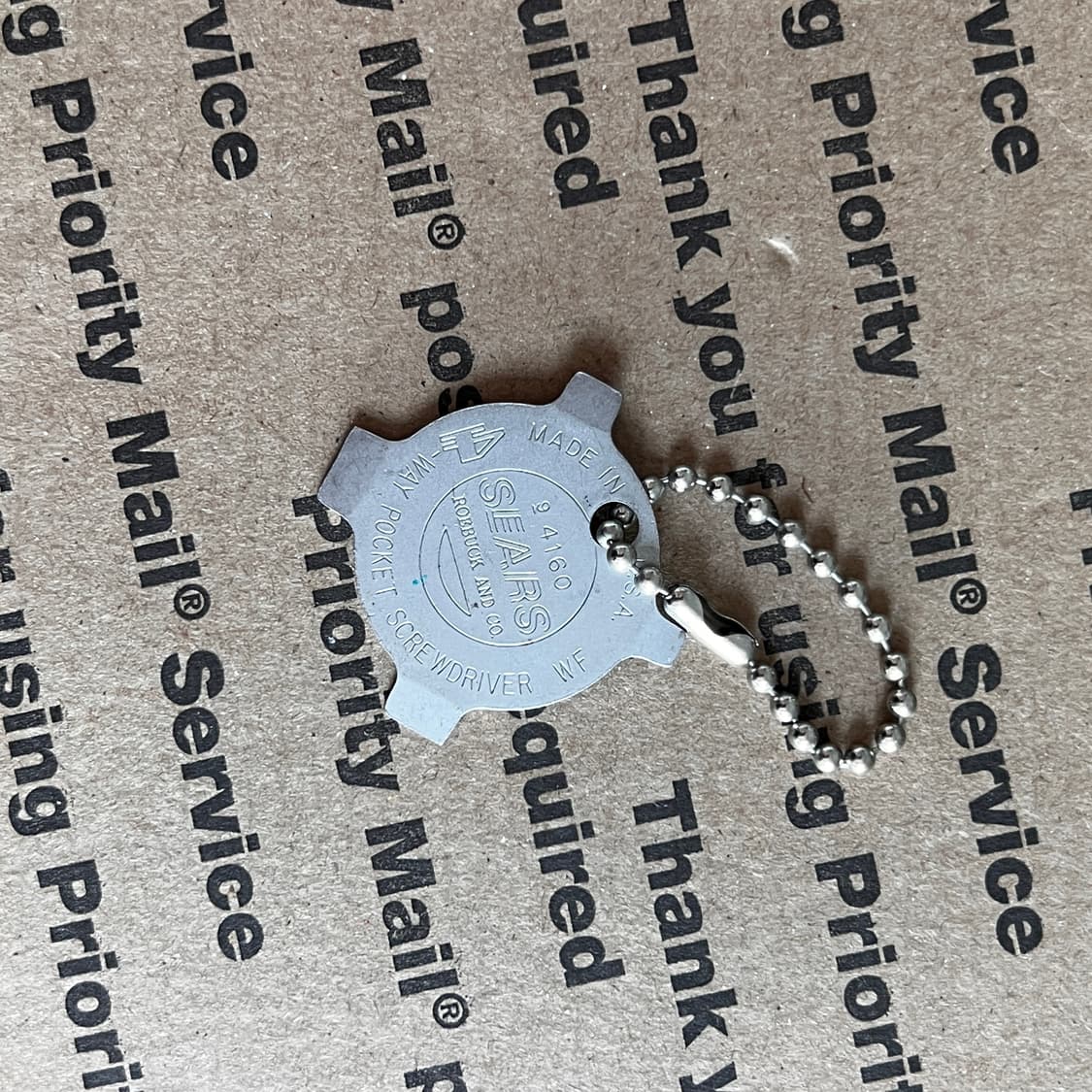 90s Vtg Craftsman Tool Keyring 상품이미지2