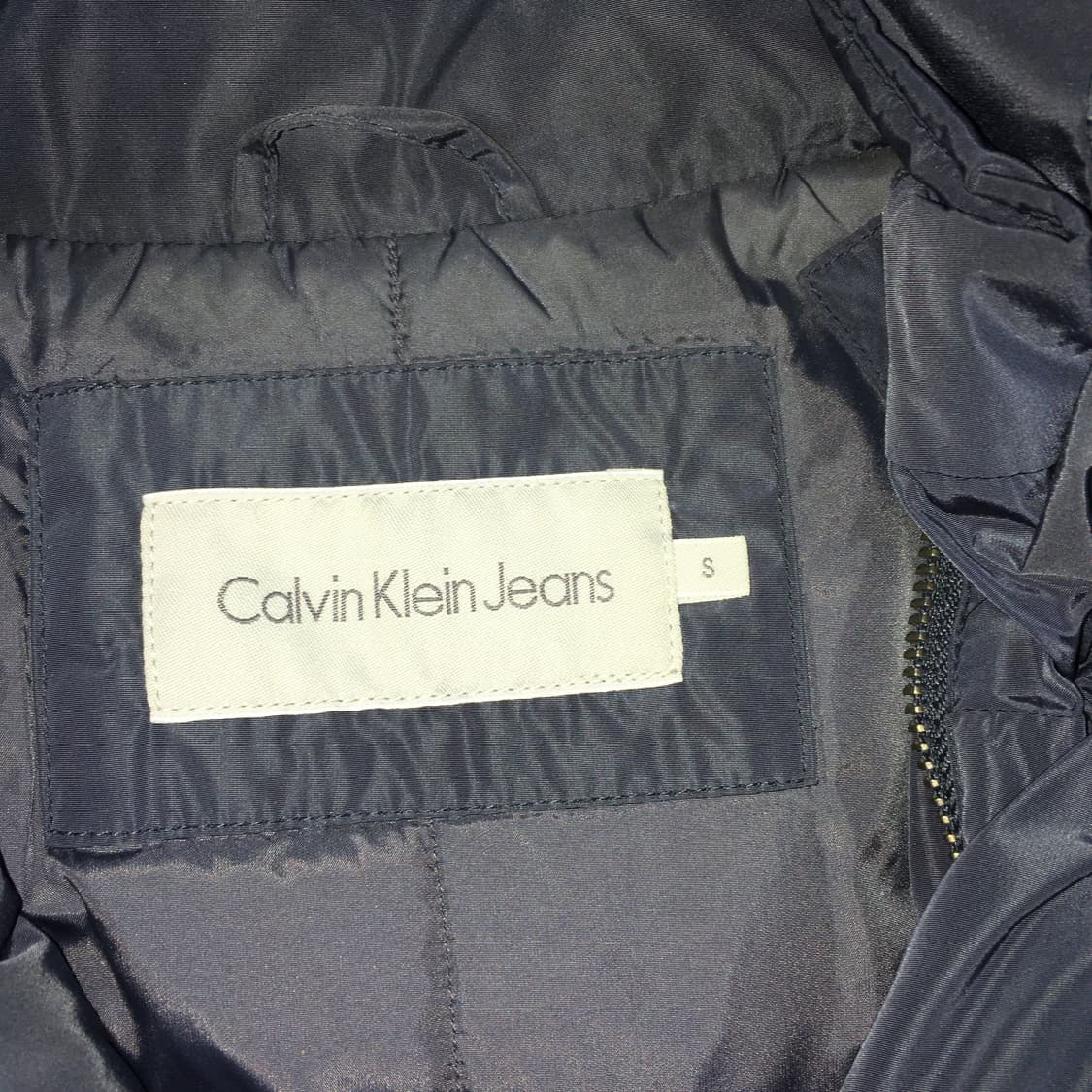 투티/ 0126 CK 캘빈클라인 진스 패딩 자켓 곤색 상품이미지4