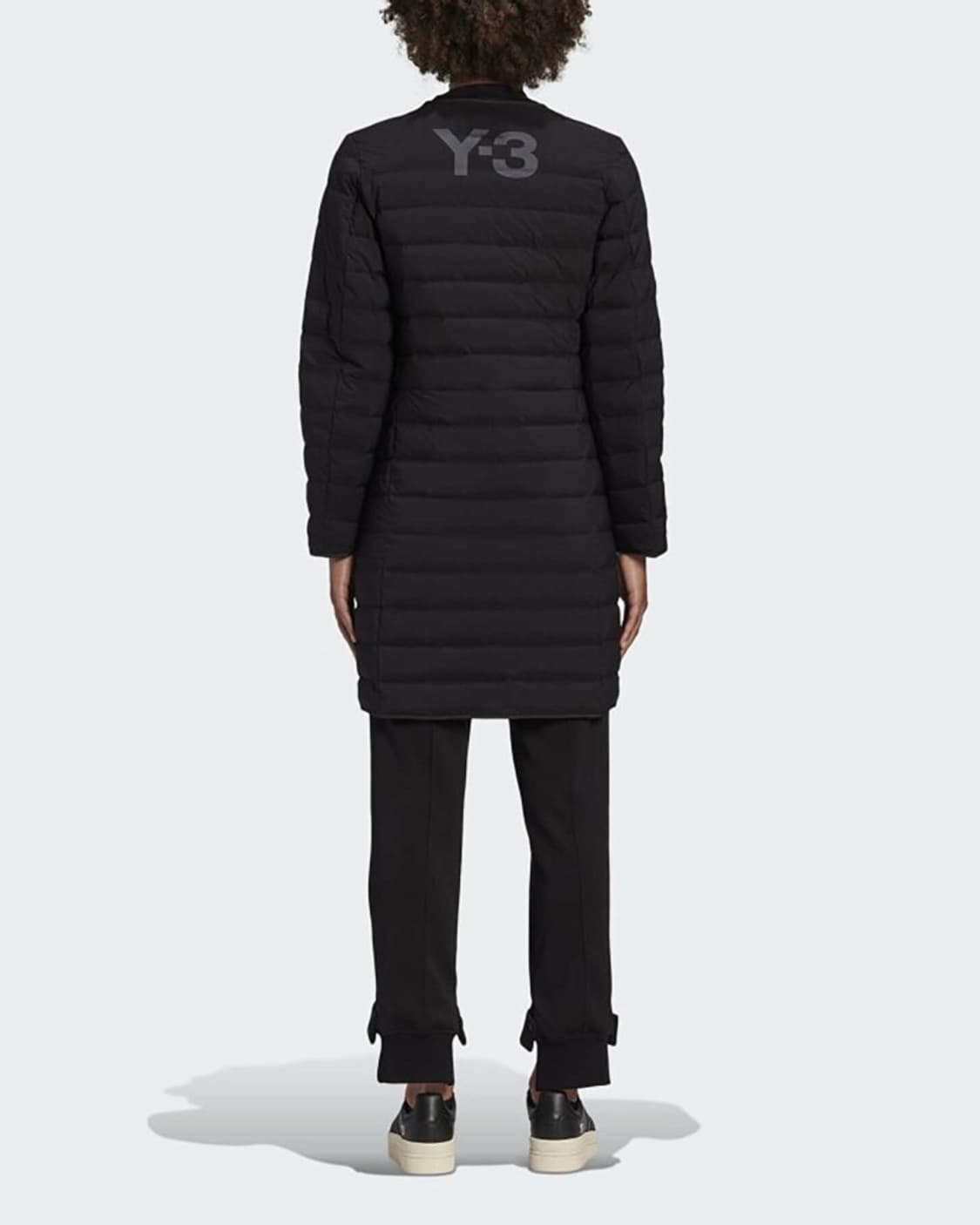 아디다스 요지야마모토 라이트 경량다운 롱패딩 코트 블랙 S 상품이미지3