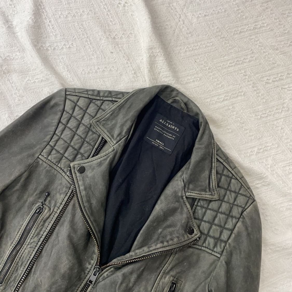 [95] 올세인츠 리얼래더 가죽 라이더 자켓 상품이미지3