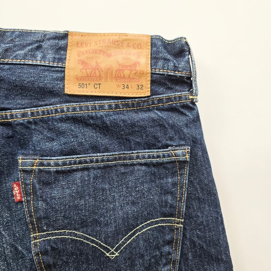 리바이스 501 청바지 슬림 데님 사이즈34 R5294 상품이미지5
