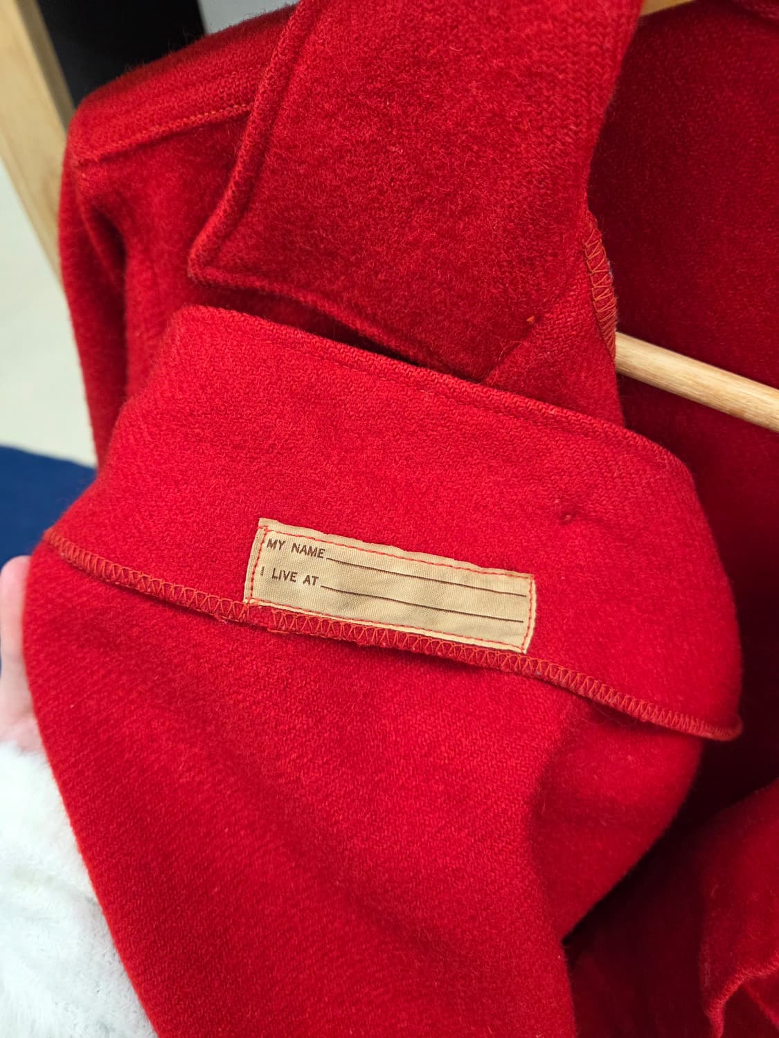 1980s USA 보이스카웃 아메리카 모직 셔츠 상품이미지9