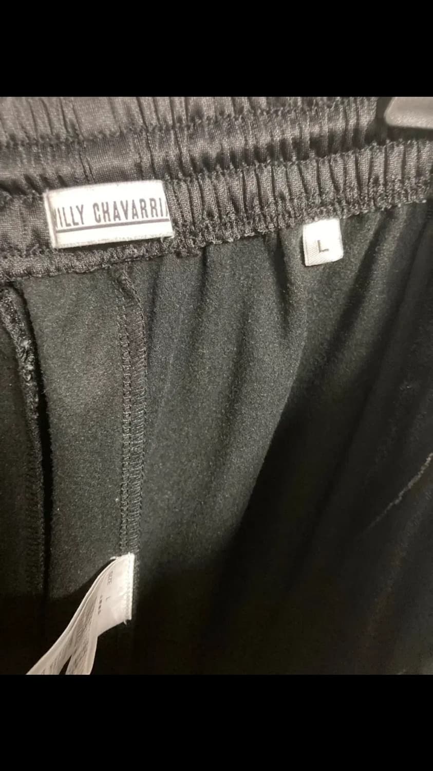 [L] 윌리 차바리아  뉴 트랙 팬츠 블랙 상품이미지3