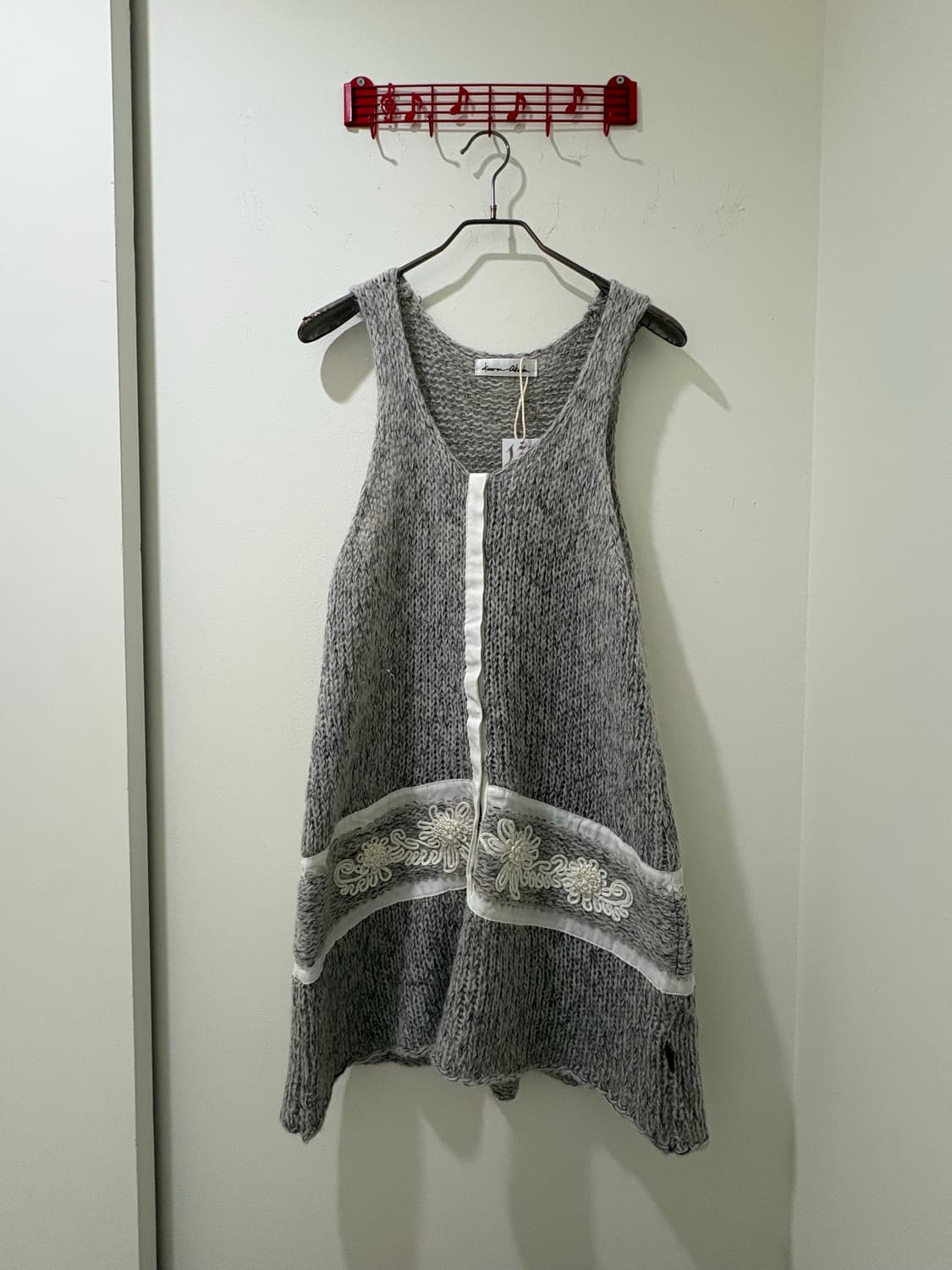 슬리브리스 니트 원피스 상품이미지1