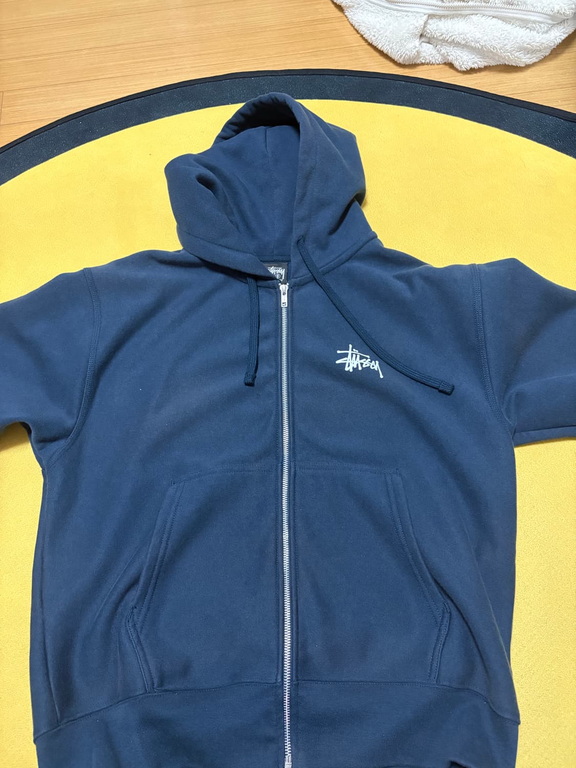 스투시 네이비 후드집업 판매! 상품이미지1